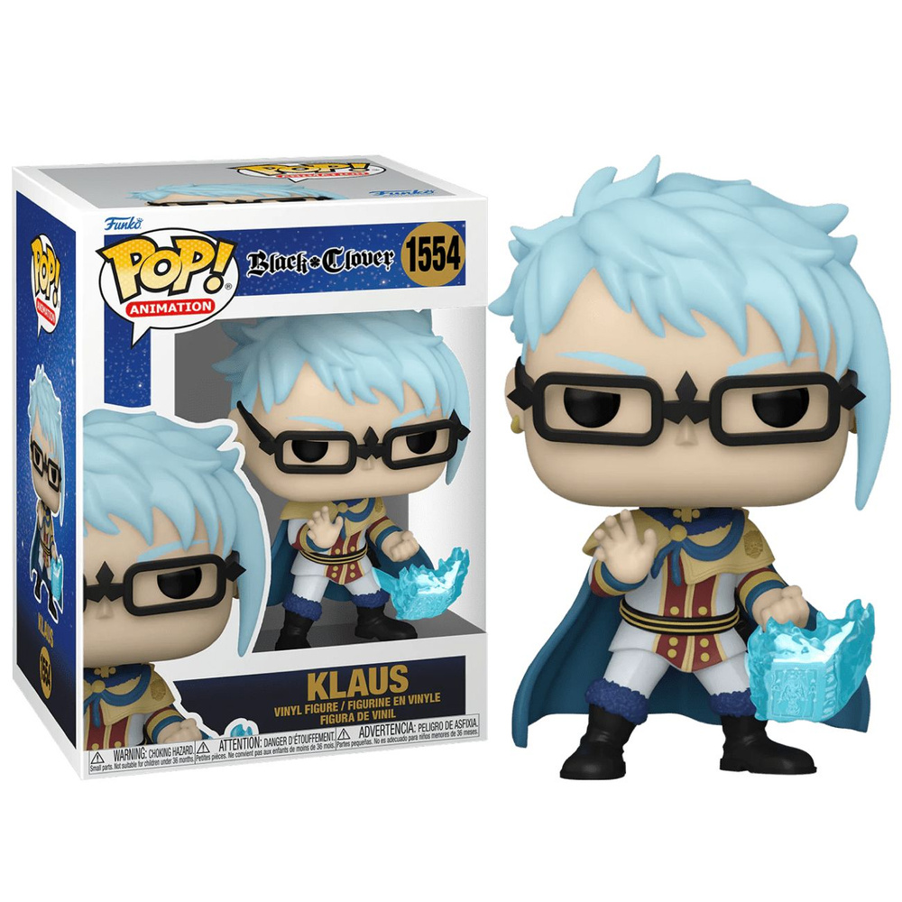 Фигурка Funko Pop! Black Clover: Klaus (Фанко Поп Клаус Люнетт из аниме  Черный Клевер) - купить с доставкой по выгодным ценам в интернет-магазине  OZON (1489906028)