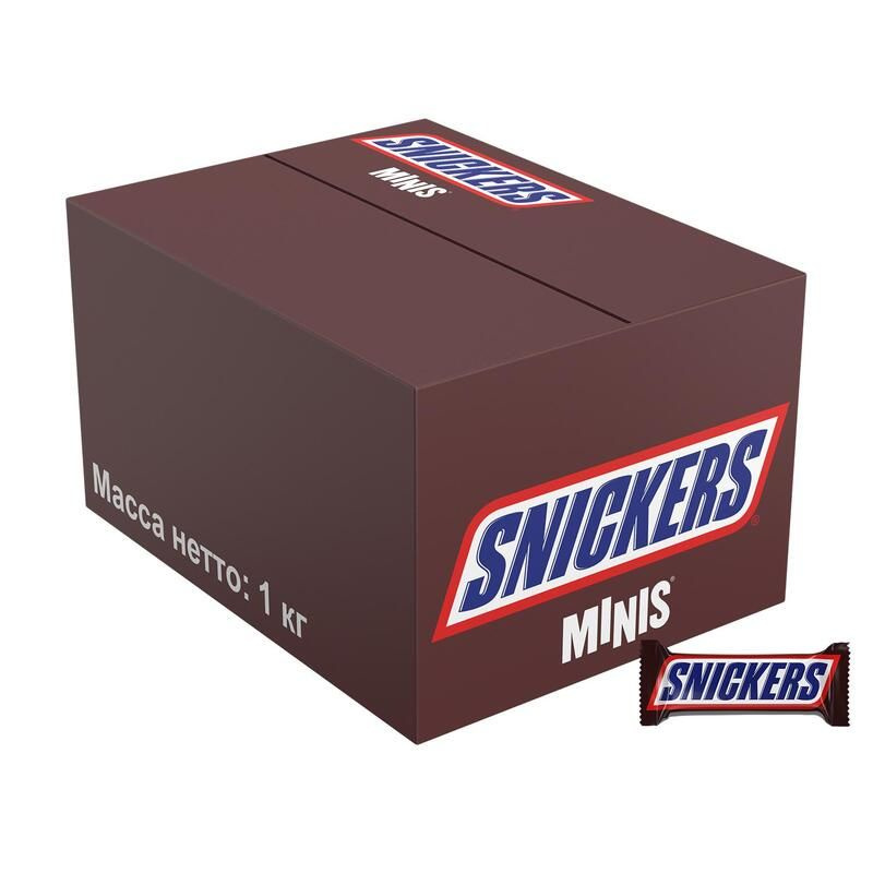 Шоколадные батончики Snickers Minis 1 кг #1