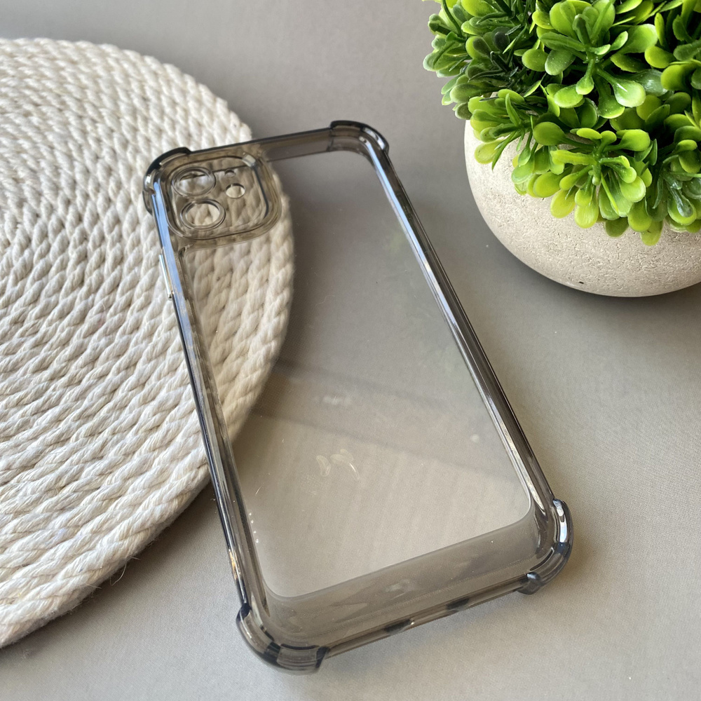 Прозрачный чёрный Чехол для Apple iPhone 11 - купить с доставкой по ...