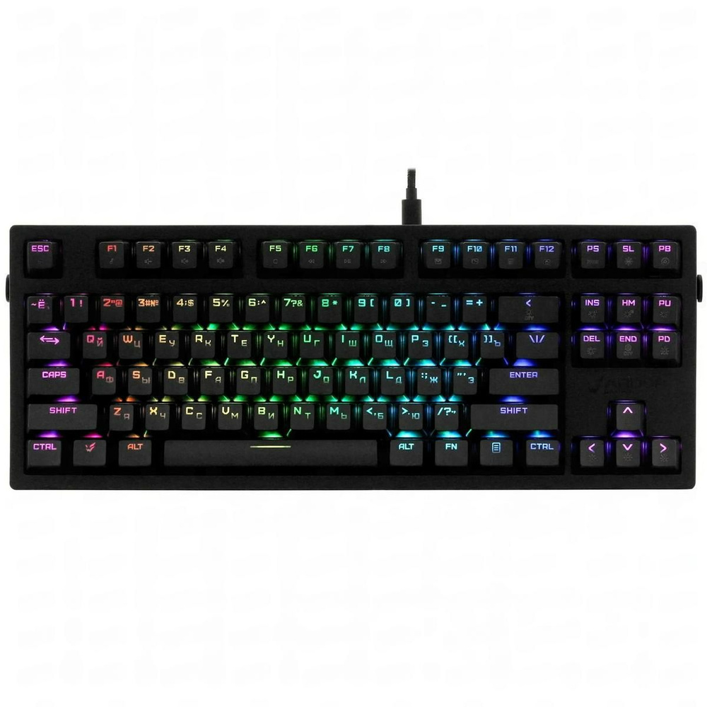 Игровая механическая клавиатура ARDOR GAMING Immortality TKL, Gateron Yellow, 87 клавиш, RGB, проводная, #1