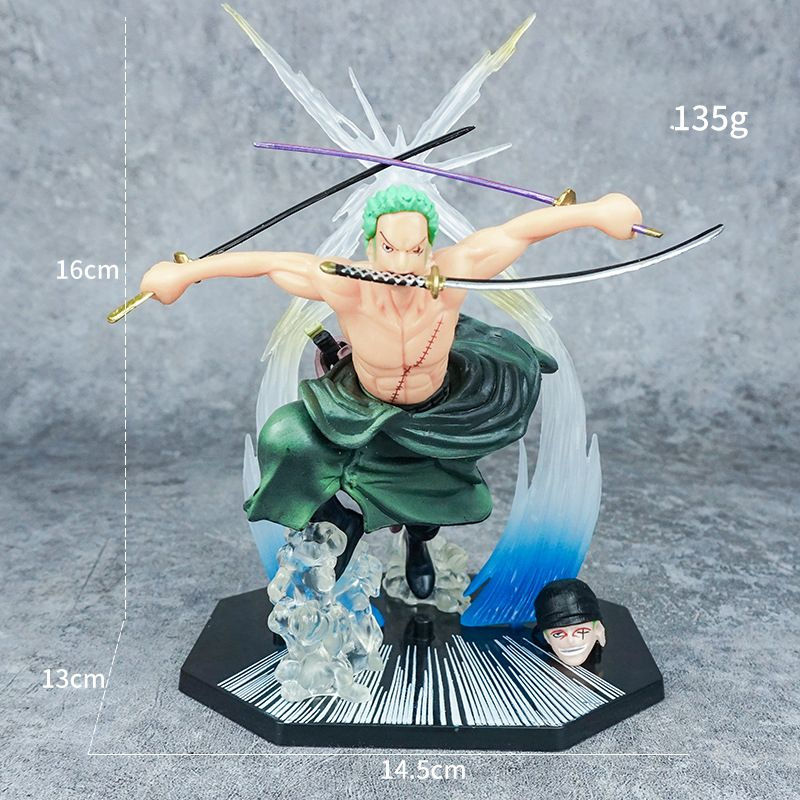 One piece фигурка/Roronoa Zoro фигурка 16cm - купить с доставкой по ...