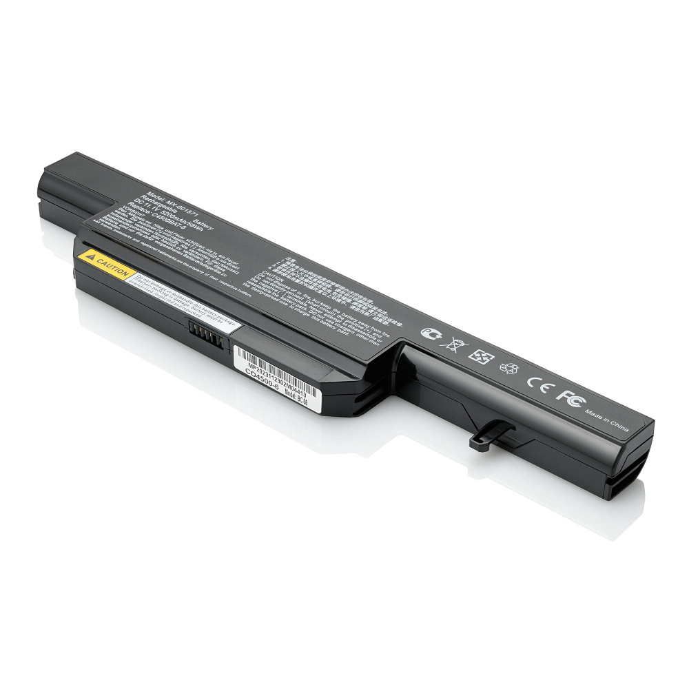 Batteria 11,1V 5200mAh C4500BAT-6 Per Portatili Clevo C4500, C4800, B5130M, E7130 E Schenker XMG - 6 Celle, Garanzia 12 Mesi