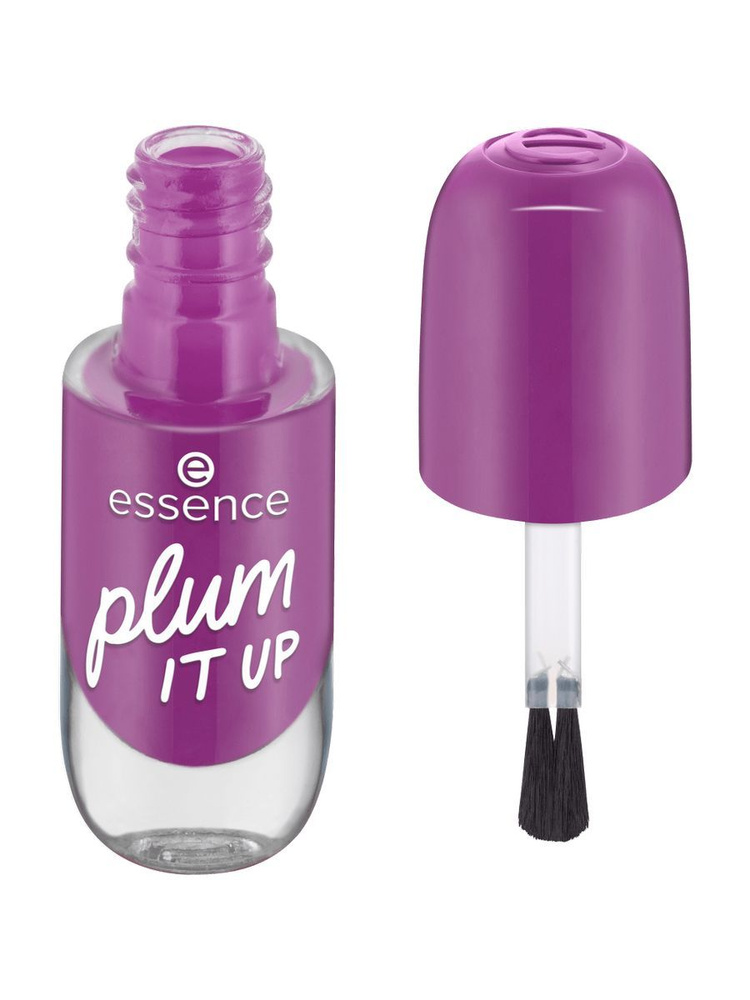 Лак для ногтей essence Gel Nagellack 54 Plum It Up #1