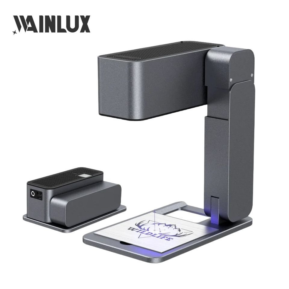 Лазерный гравировальный станок WAINLUX Z3, малый бытовой, маркировочный ...