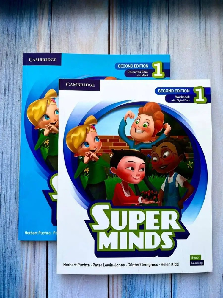Super Minds (2nd Edition)St Book+ Workbook level 1+ код - купить с ...