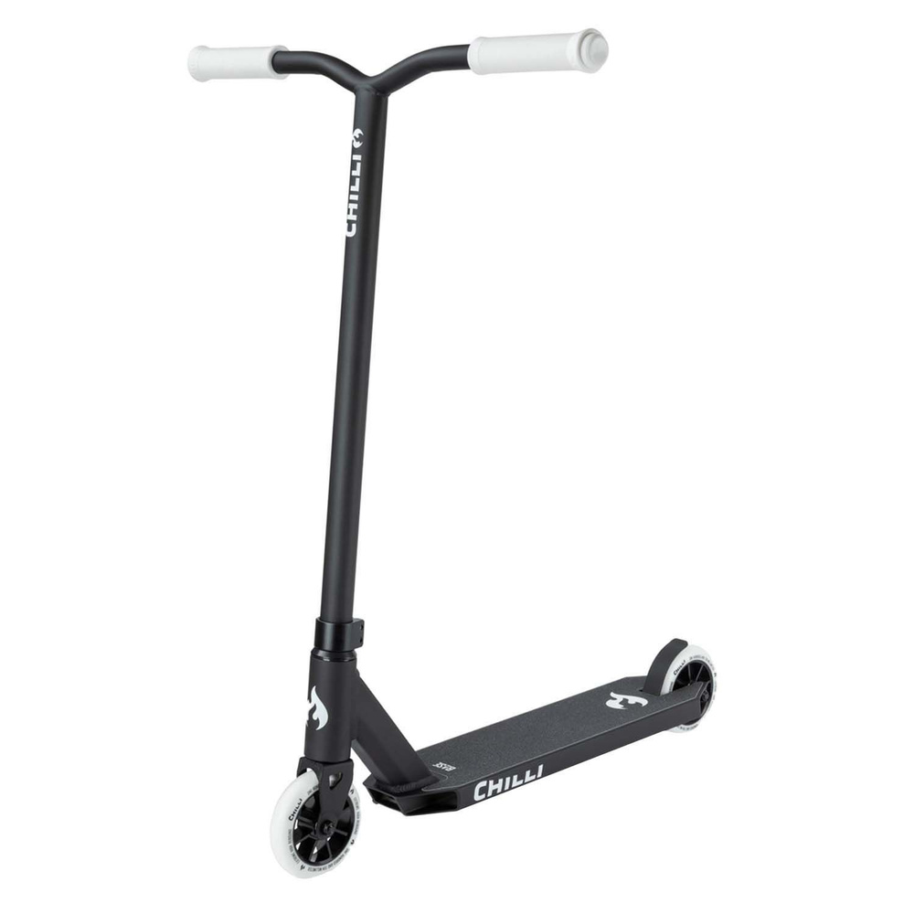 Самокат Трюковой Chilli Pro Scooter Base Black/White (Б/Р) #1