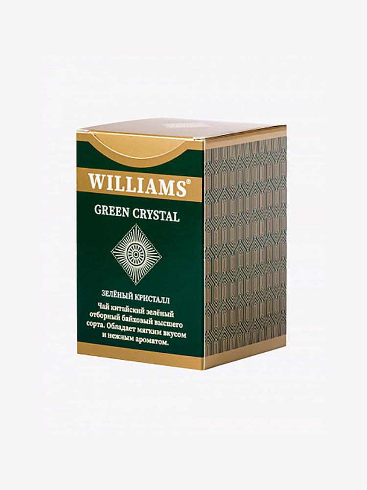Williams, Чай зелёный китайский отборный Green Crystal высокогорный ...