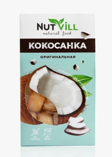 Nutvill Печенье "Кокосанка" оригинальное без глютена без муки, 105 г  #1