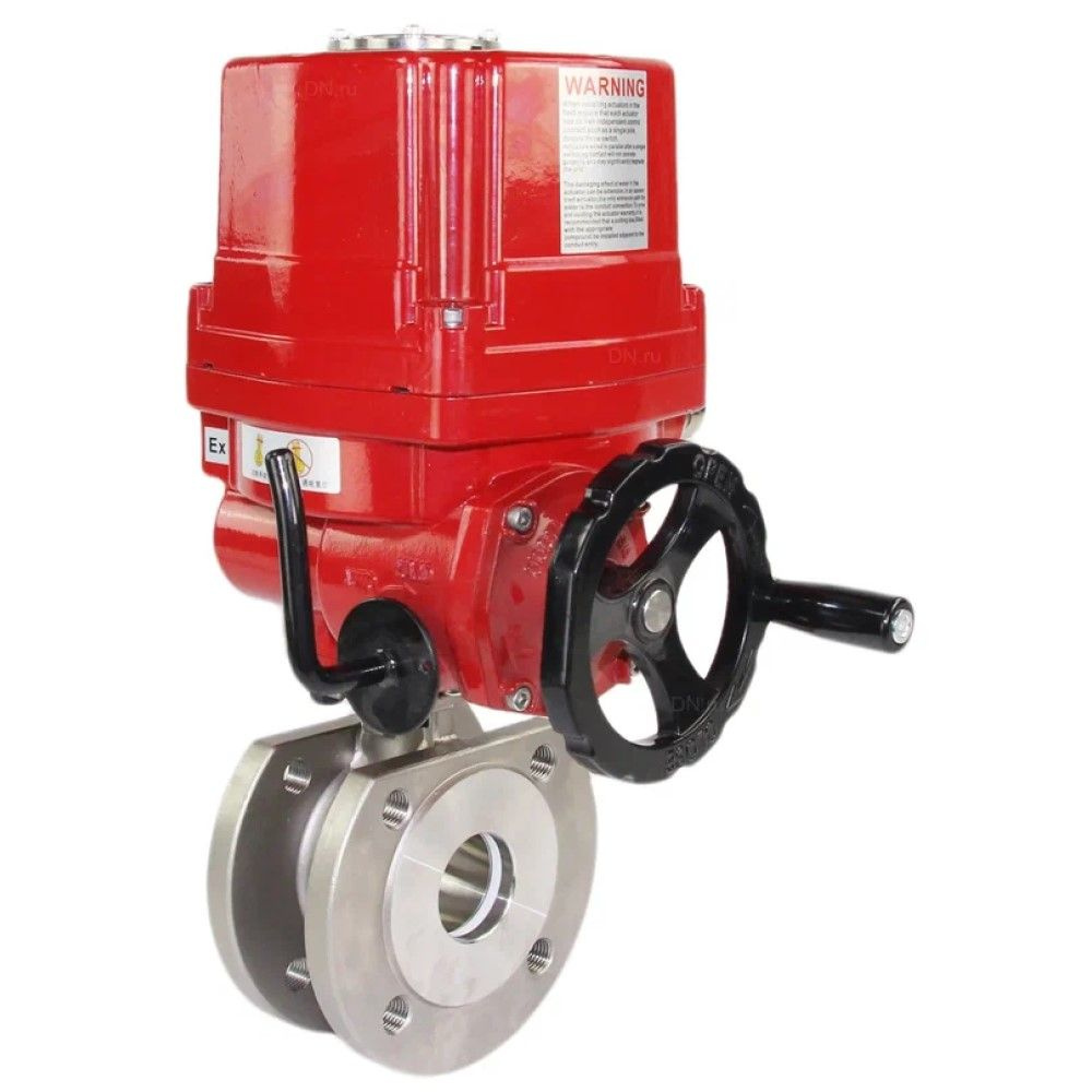 Кран шаровой DN.ru КШмФП.316.200 Ду50 Ру16 нержавеющий, полнопроходной ...