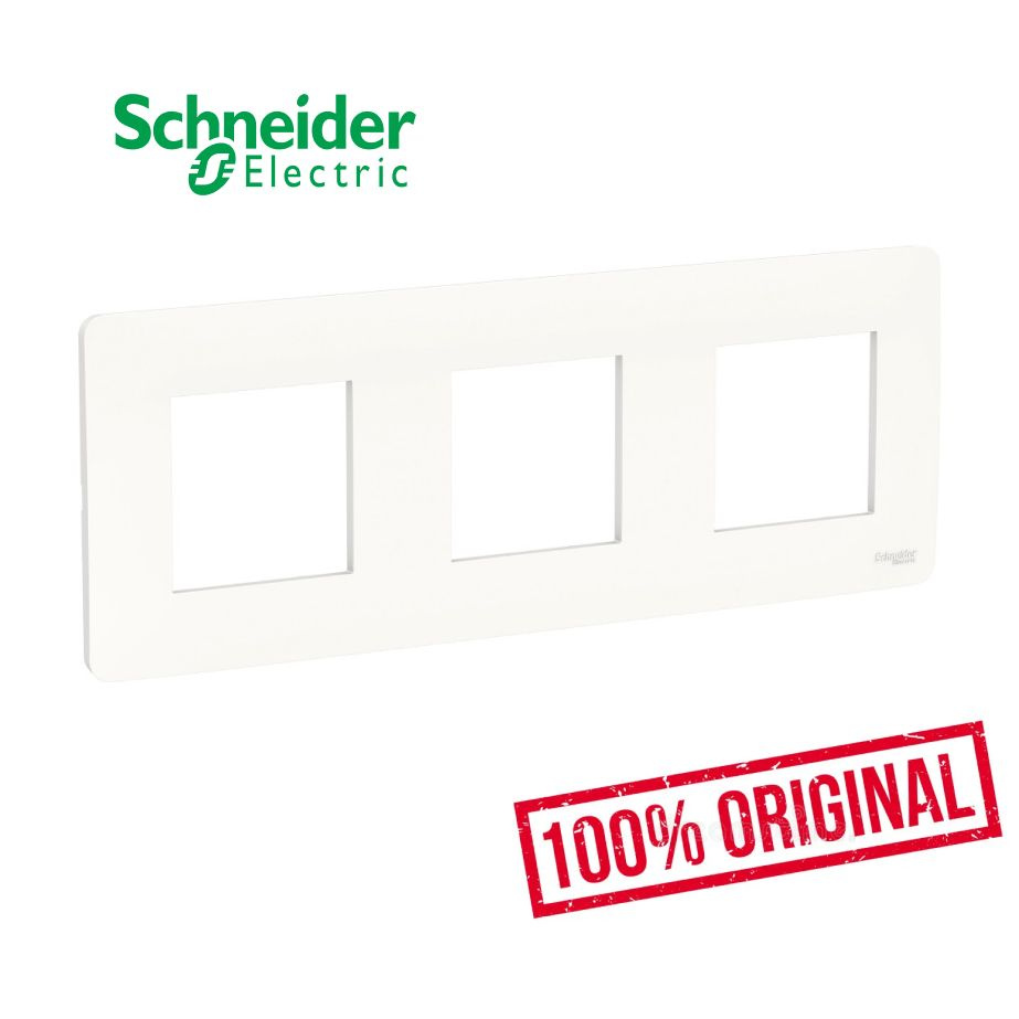 Schneider Electric Рамка электроустановочная Unica Studio, белый, 3 пост., 1 шт.  #1