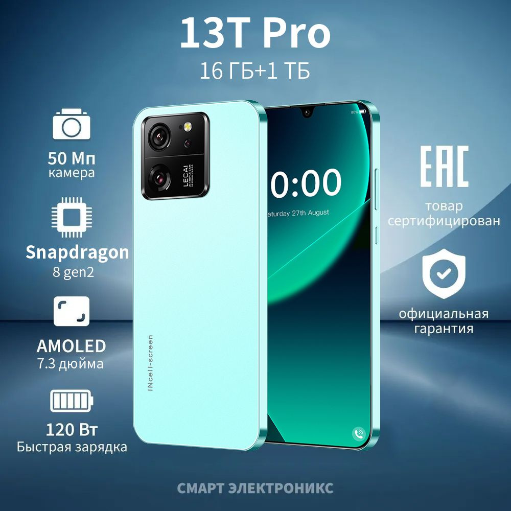 Смартфон ZUNYI 13T Pro CVCZ7 - купить по выгодной цене в интернет-магазине  OZON (1561723990)