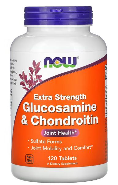 Now Foods Extra Strength Glucosamine & Chondroitin (Глюкозамин и ...