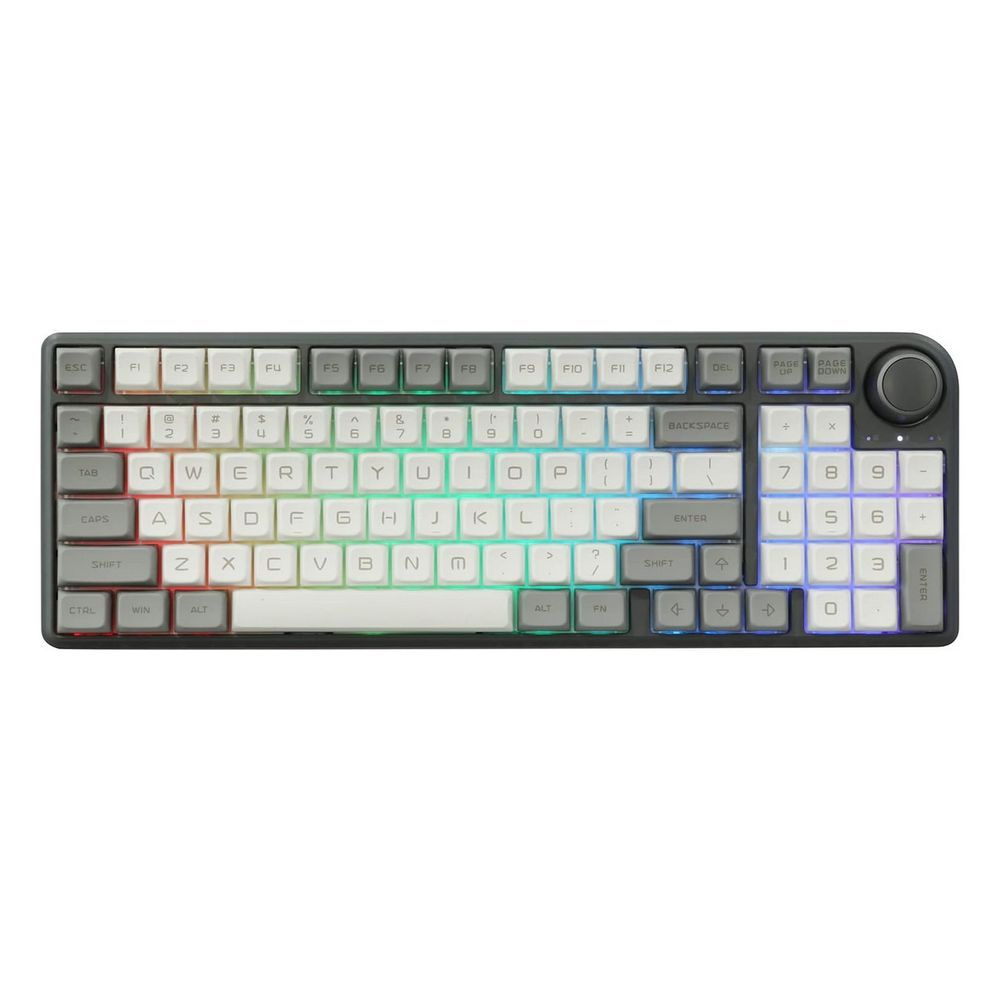 Механическая клавиатура EPOMAKER TH96 Keyboard Gateron Pro 2.0 Yellow Black  Gray/White купить по низкой цене: отзывы, фото, характеристики в  интернет-магазине Ozon (1388328699)