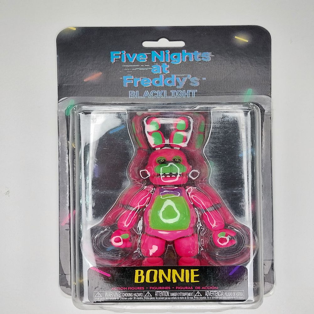 Фигурка Бонни Bonnie black light из хоррор игры Пять 5 ночей у Фредди  (ФНАФ) Freddy - купить с доставкой по выгодным ценам в интернет-магазине  OZON (878597982)