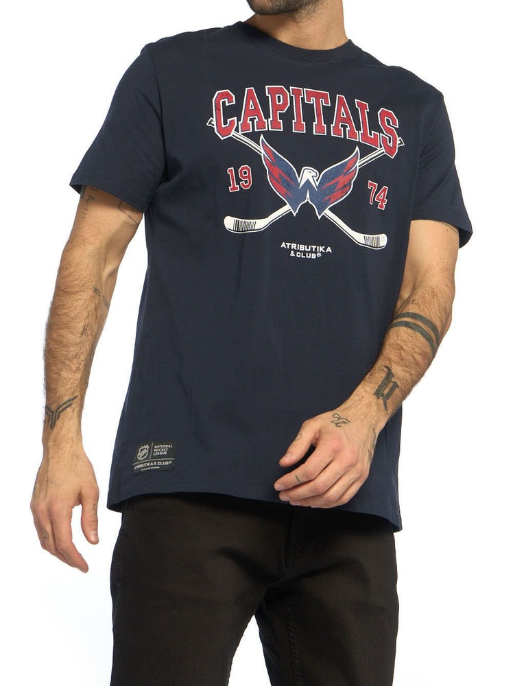 Футболка Atributika & Club Washington Capitals #1