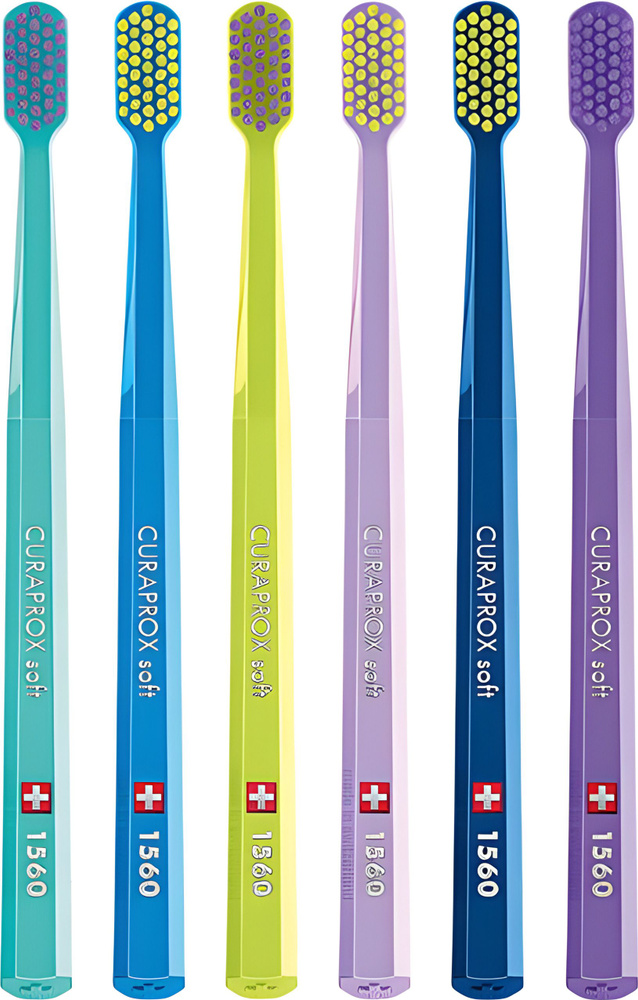 Зубная щетка Soft CS1560 d 0,15 мм (цвет в асс.) (1шт) / CURAPROX / CS 1560 Soft Toothbrush /  #1