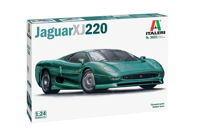 Сборная модель автомобиля Italeri Jaguar XJ 220, масштаб 1/24 #1