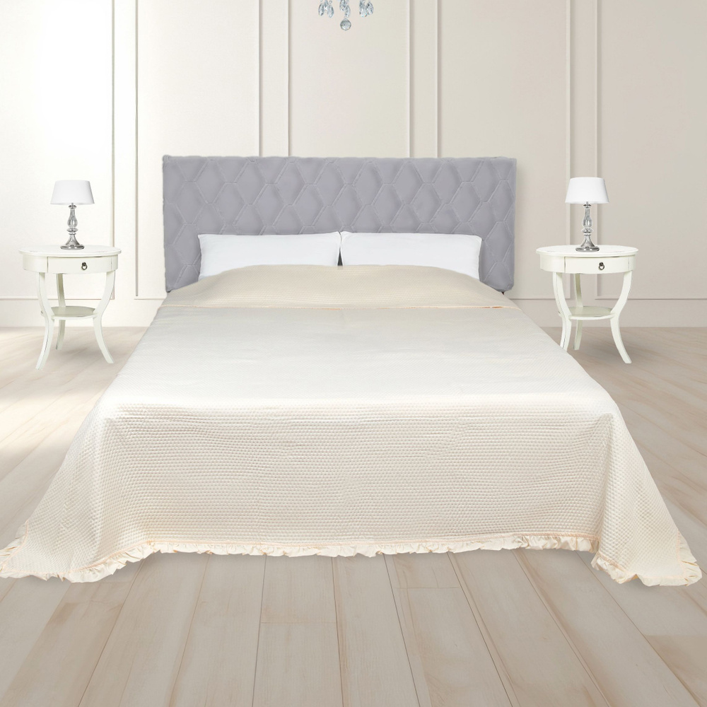 Одеяло - покрывало на кровать 250х260 см стеганное двуспальное, SERVALLI  #1
