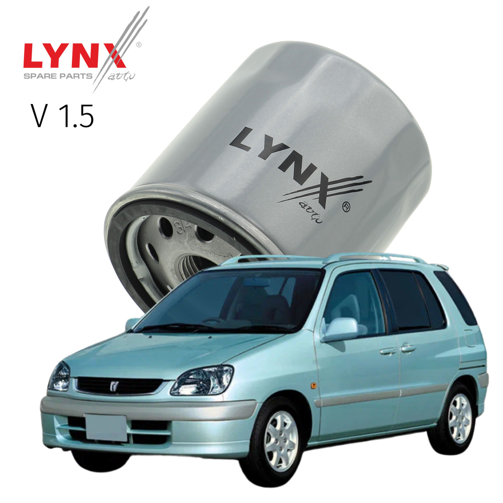 Фильтр масляный Toyota Raum (1) / Тойота Раум 1997 1998 1999 2000 2001 2002 2003 V1.5 5E-FE / 1шт LYNXauto #1