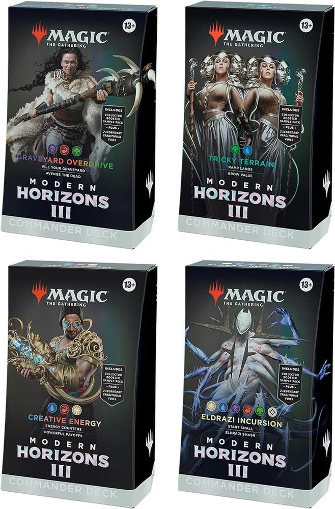 настольная игра-Magic: The Gathering Modern Horizons 3 Commander Deck ...