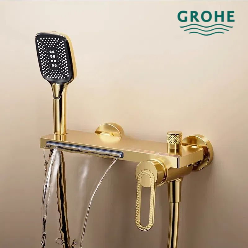 GROHE Душевой комплект душевая система, душевой комплект золотой  #1