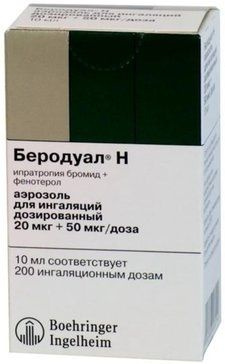 Беродуал Н, аэрозоль 10 мл (200 доз) #1
