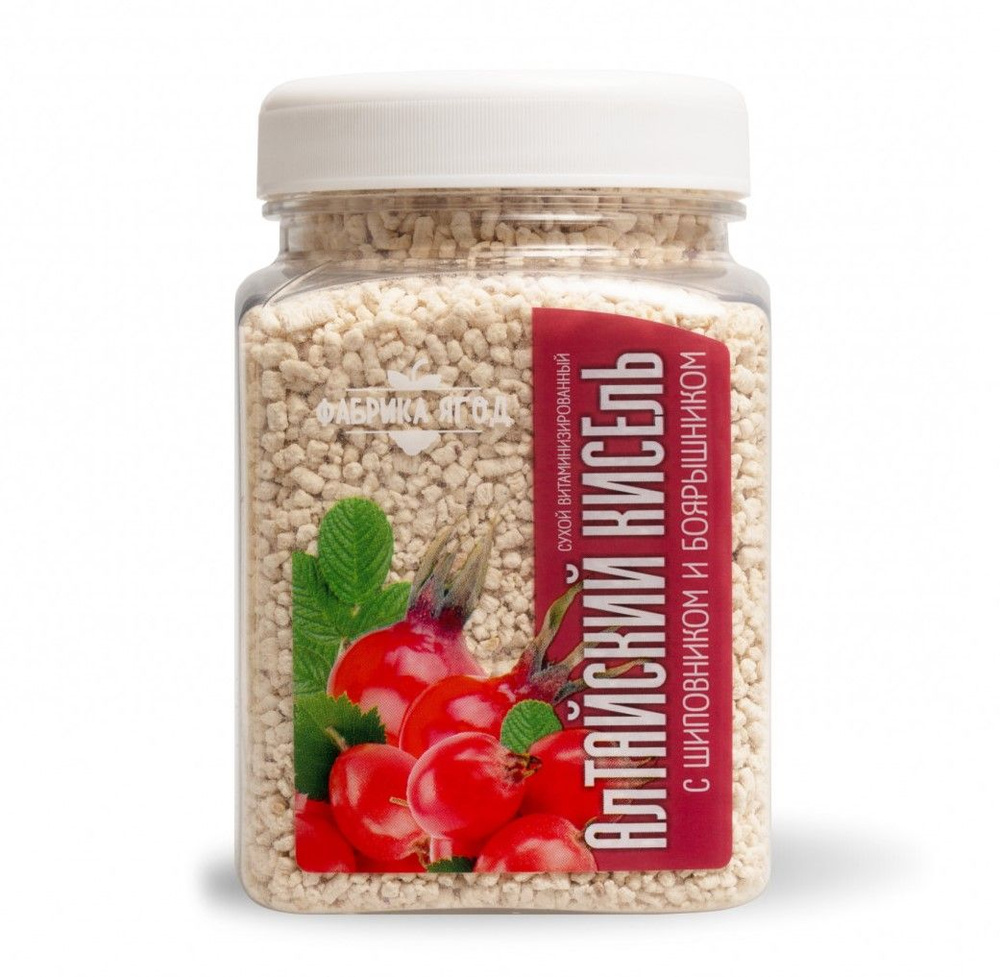 Кисель алтайский Шиповник-Боярышник Фабрика Ягод, 250 гр. - купить с ...