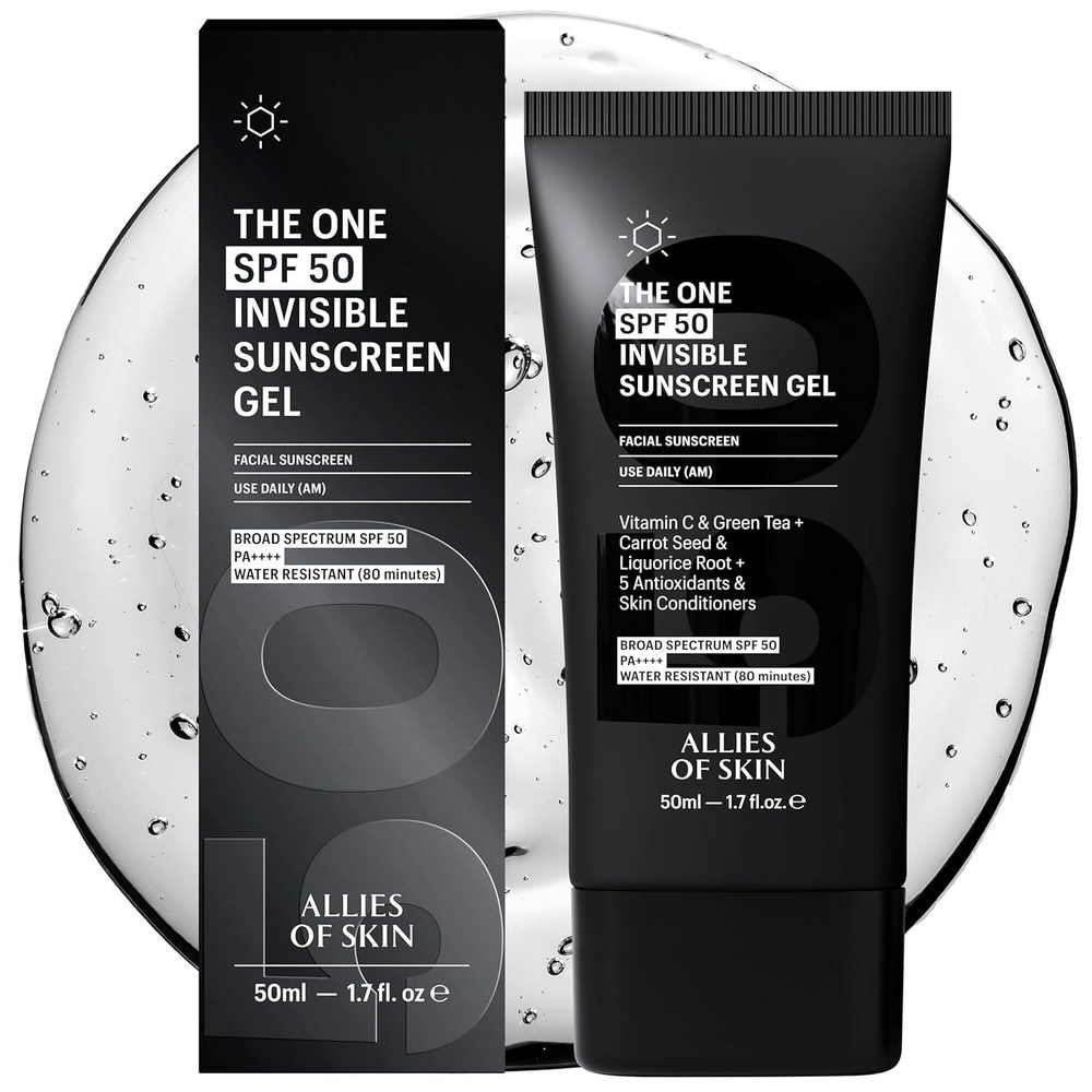Allies of Skin Невидимый солнцезащитный СПФ гель 50 The One SPF 50