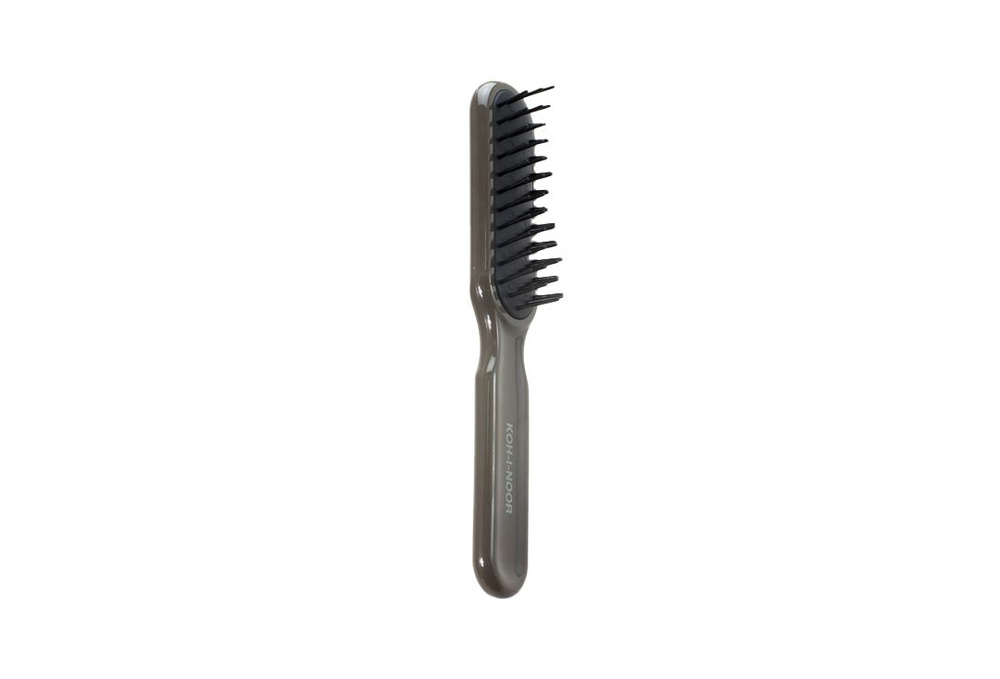Расческа для волос KOH-I-NOOR 9115S SPAZZOLA RETTANGOLARE GRANDE Professionale Sand grey  #1