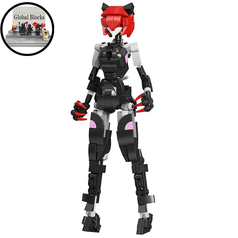 фигурок Конструктор минифигурки, аниме Mobile Suit Girl 223 деталей 25см , cat-пакет  #1