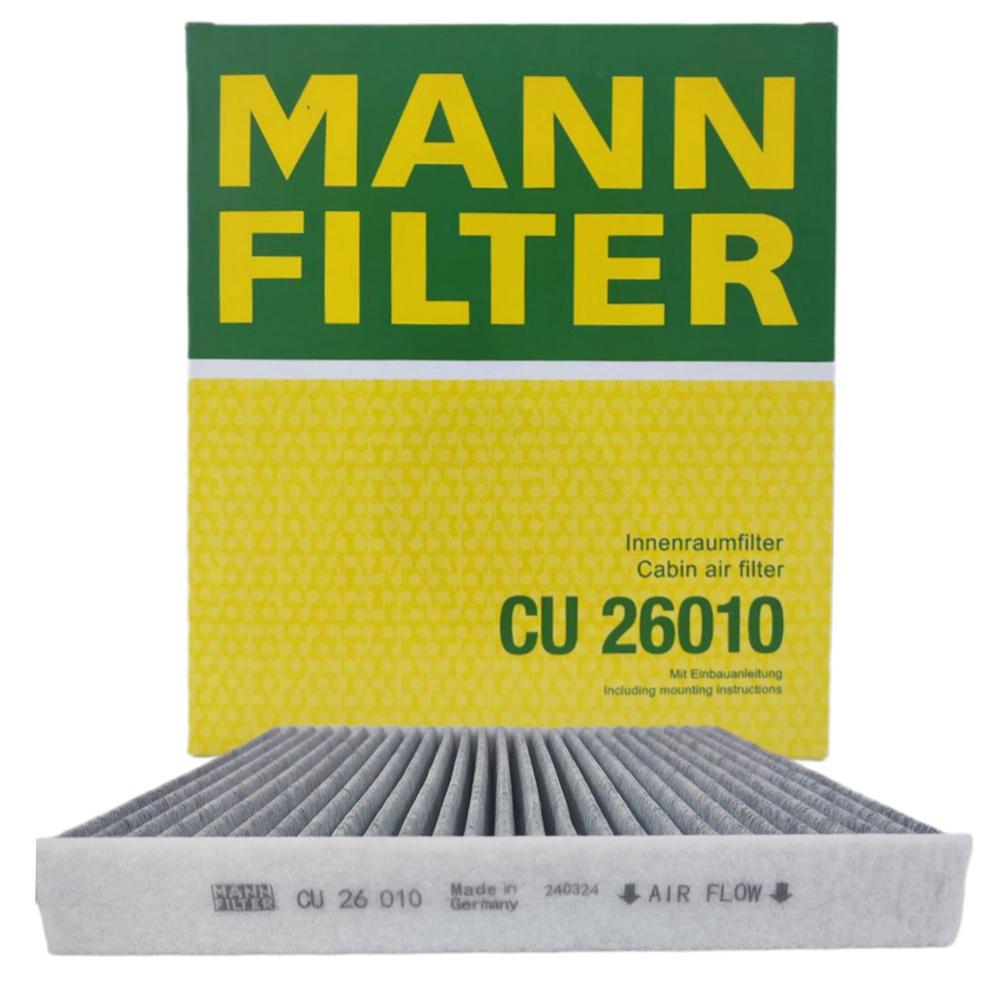 MANN FILTER Фильтр салонный арт. CU26010, 1 шт. #1