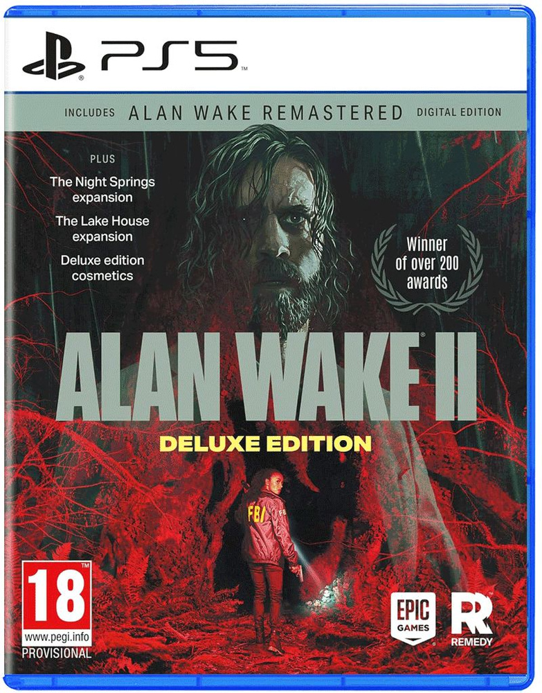 Игра Alan Wake 2 Deluxe Edition (PlayStation 5, Русские субтитры) #1