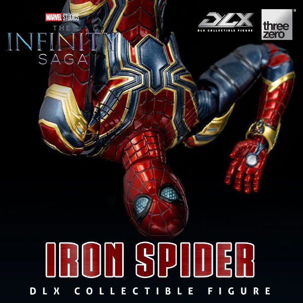 фигурки Threezero Marvel Studios: The Infinity Saga DLX Iron Spider (16,5 см) #1