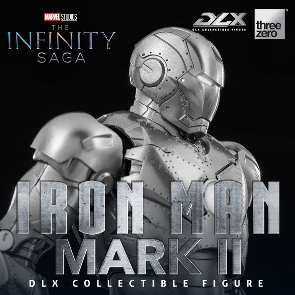 фигурки Threezero Marvel Studios: The Infinity SagaDLX Iron Man Mark 2 (17,5 см) #1