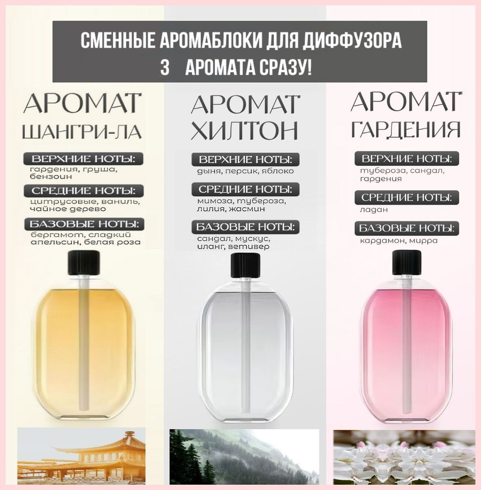 Наполнитель для ароматического диффузора #1