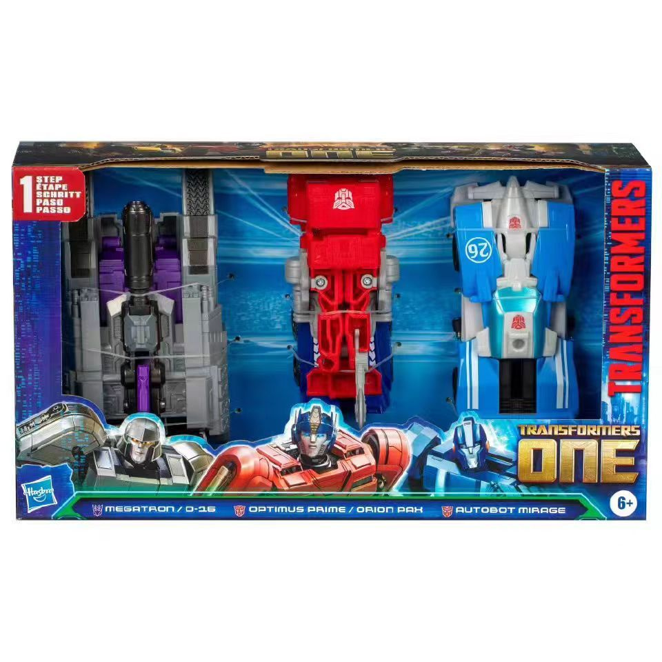 Трансформеры игрушки Hasbro Transformers One Megrtron & Optimus Prime & Autobot Mirage Sets F9773  #1