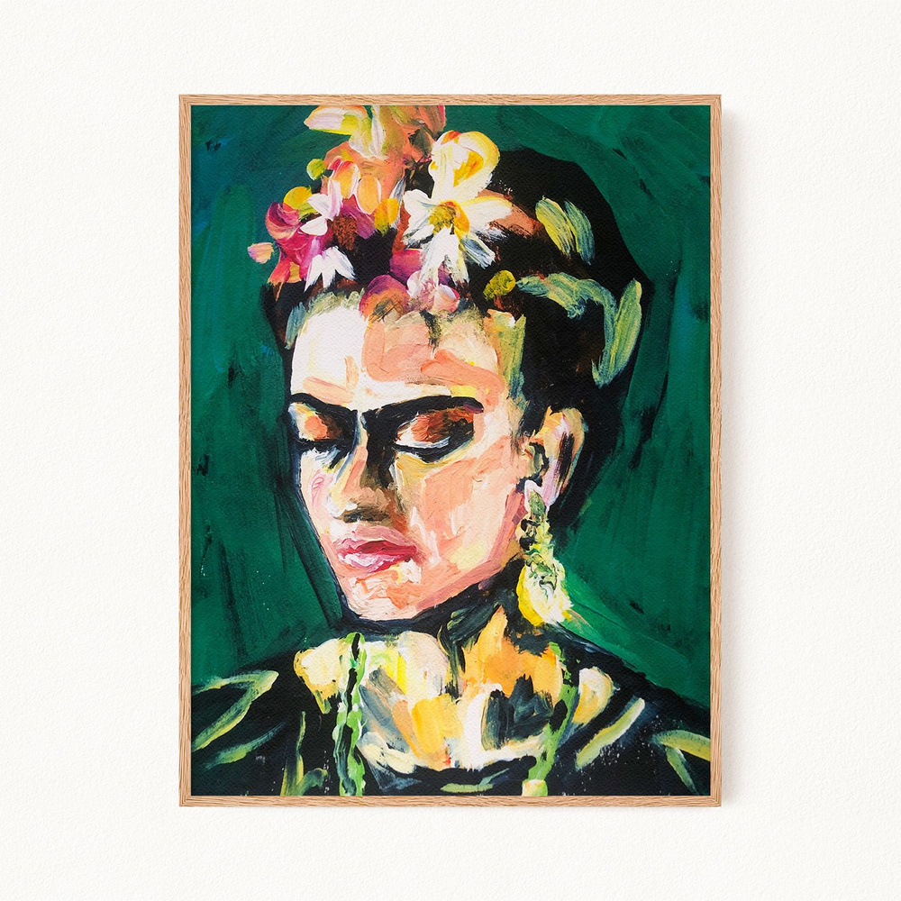 Постер "Frida Kahlo - Фрида Кало", 40х60 см #1