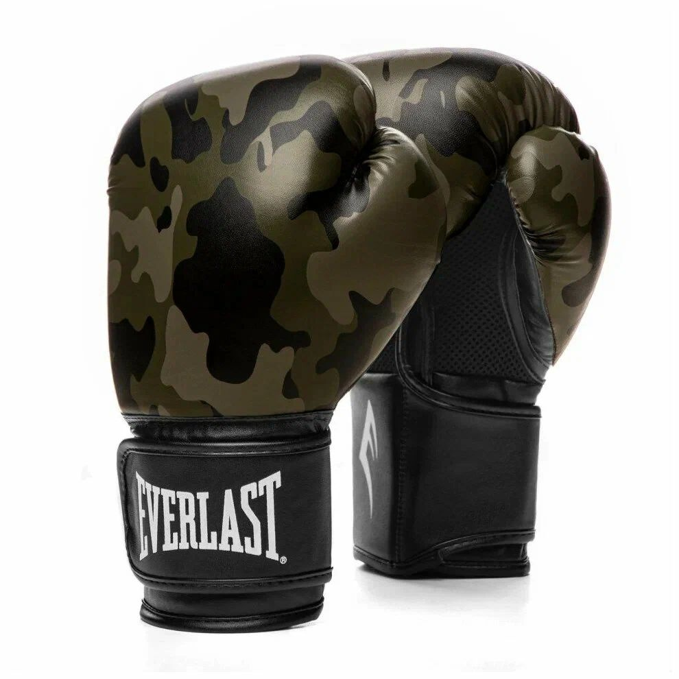 Перчатки тренировочные Everlast Spark_размер 10oz_камуфляж_искусственная кожа  #1