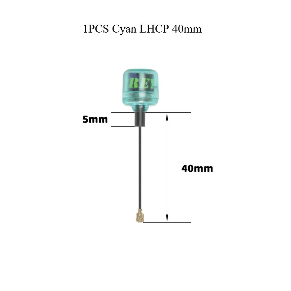 Короткая антенна FlyFishRC Osprey 5,8 ГГц, 40 мм, ipex/UFL RHCP/LHCP #1