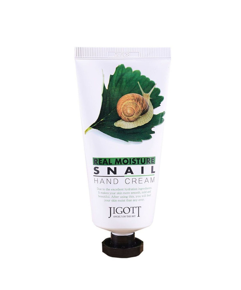 Jigott Крем для рук с муцином улитки Real Moisture Snail Hand Cream, 100 мл  #1