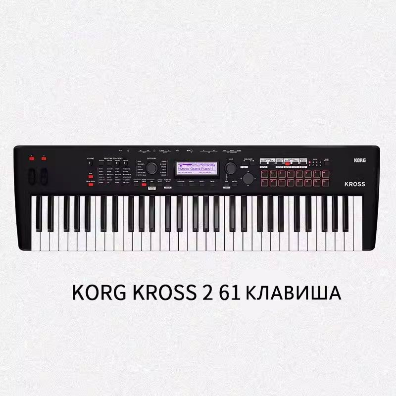 KORG KROSS2-61 Переносные клавиатурные электронные синтезаторы Музыкальные рабочие станции  #1