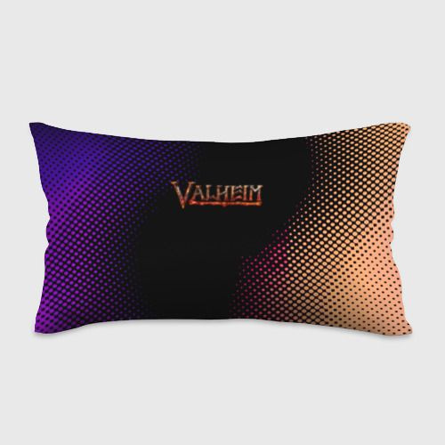 Valheim logo pattern Подушка #1
