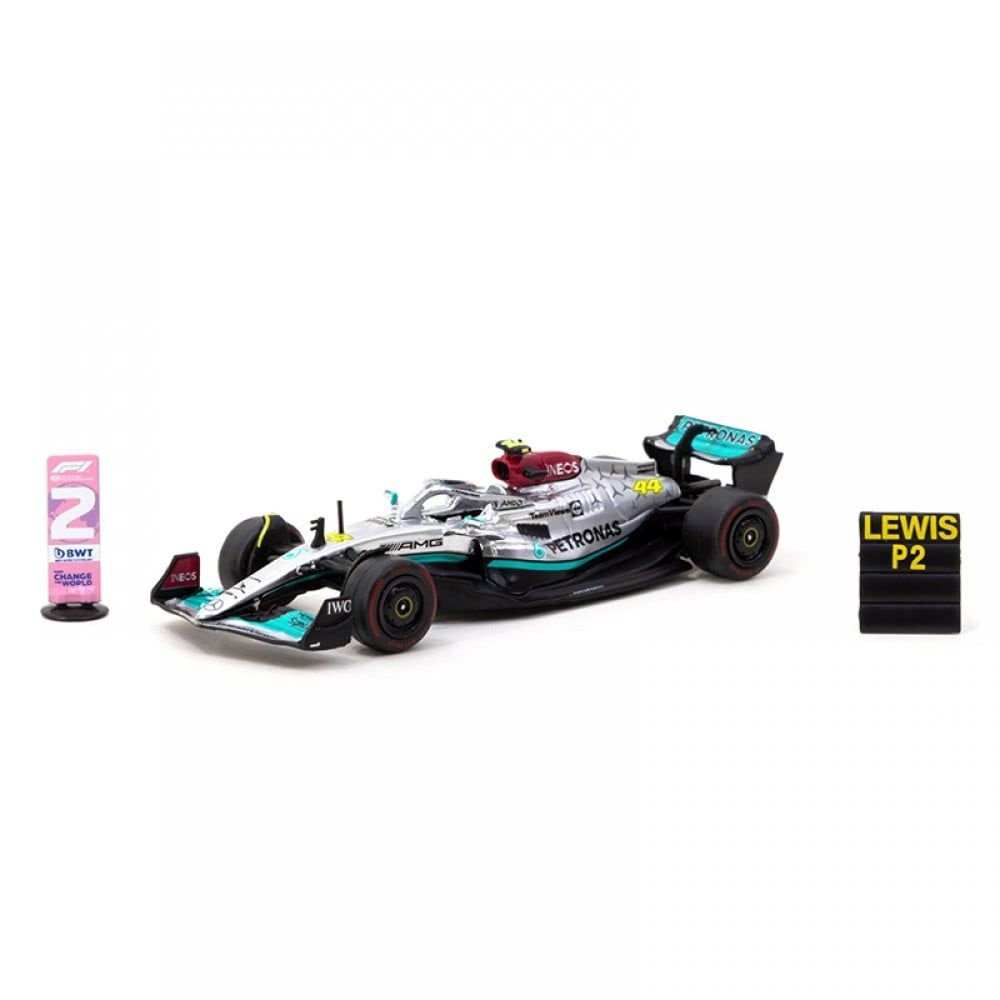 Машинка Tarmac Works 1/64 Mercedes-Amg F1 W13 E Performance Sao Paulo Grand Prix 2022 Diecast Scale Model #1