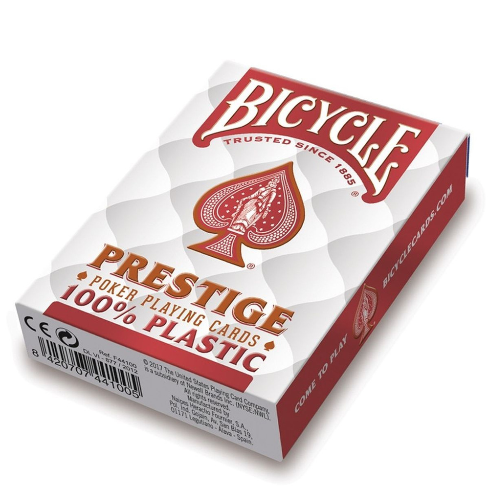 Игральные карты Bicycle - Prestige Red #1