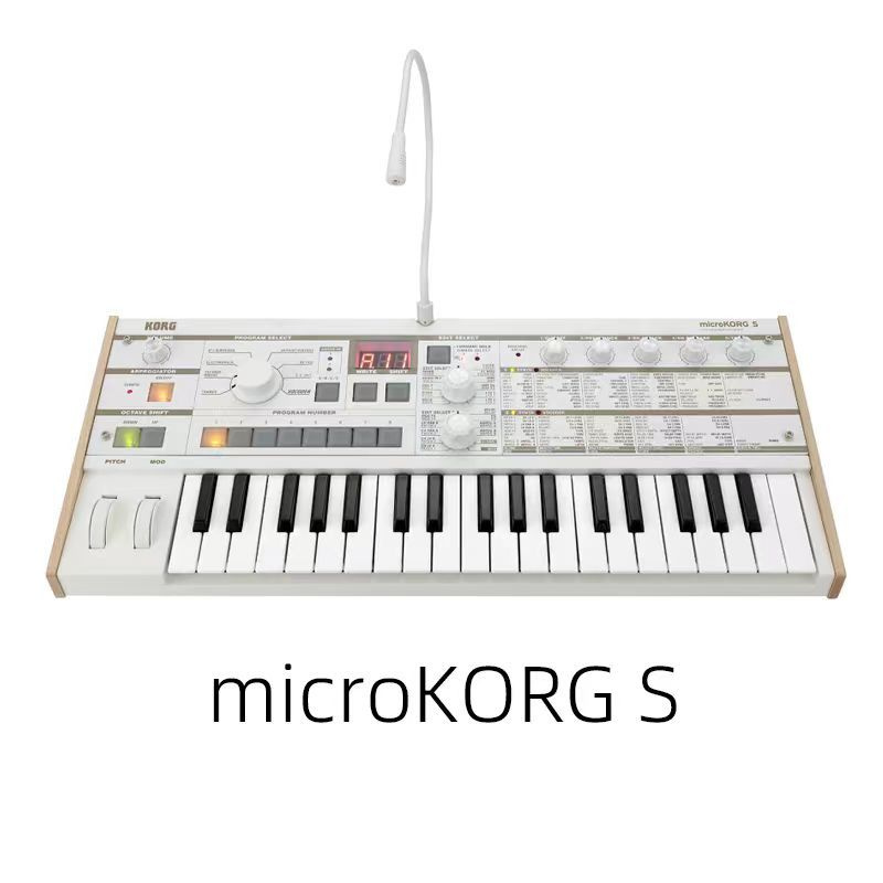 Аналоговый синтезатор с 37-клавишной электрической клавиатурой KORG MICROKORG-S  #1