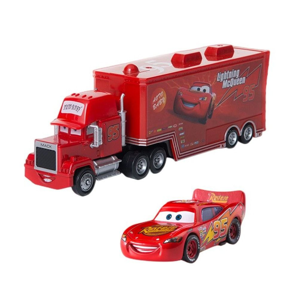 Игрушка Disney Pixar Cars 3 - Молния МакКуин 1:55, Дайкаст, Джексон Сторм, Мэтр, модель из металлического #1