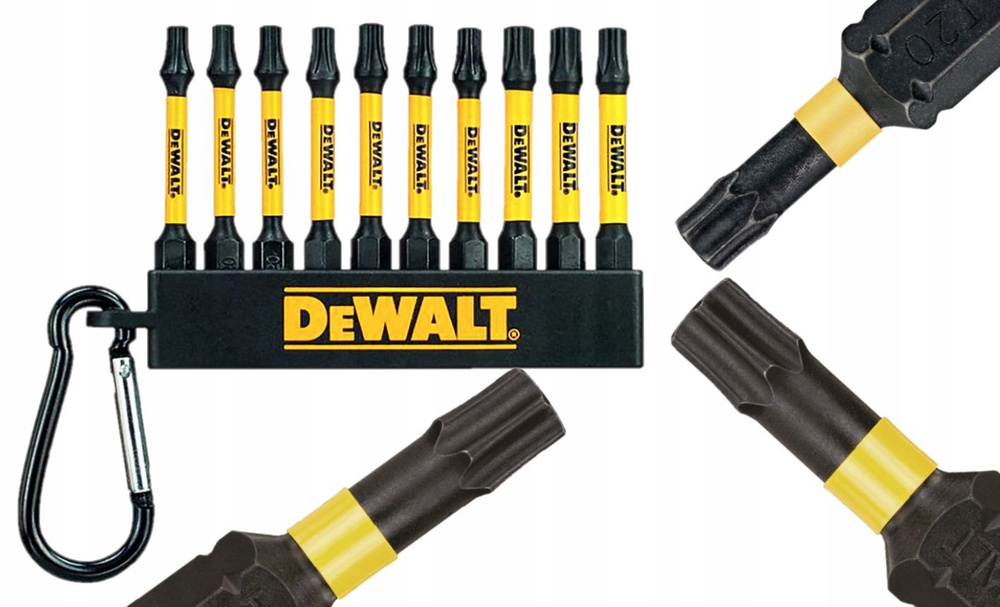 Ударные биты DeWALT 10 штук #1