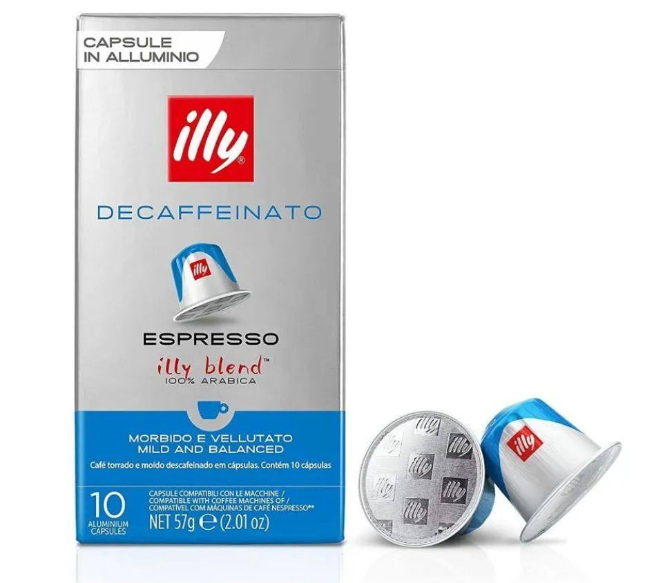 Кофе в капсулах ILLY Dacaffeinato espresso, 10 капсул #1