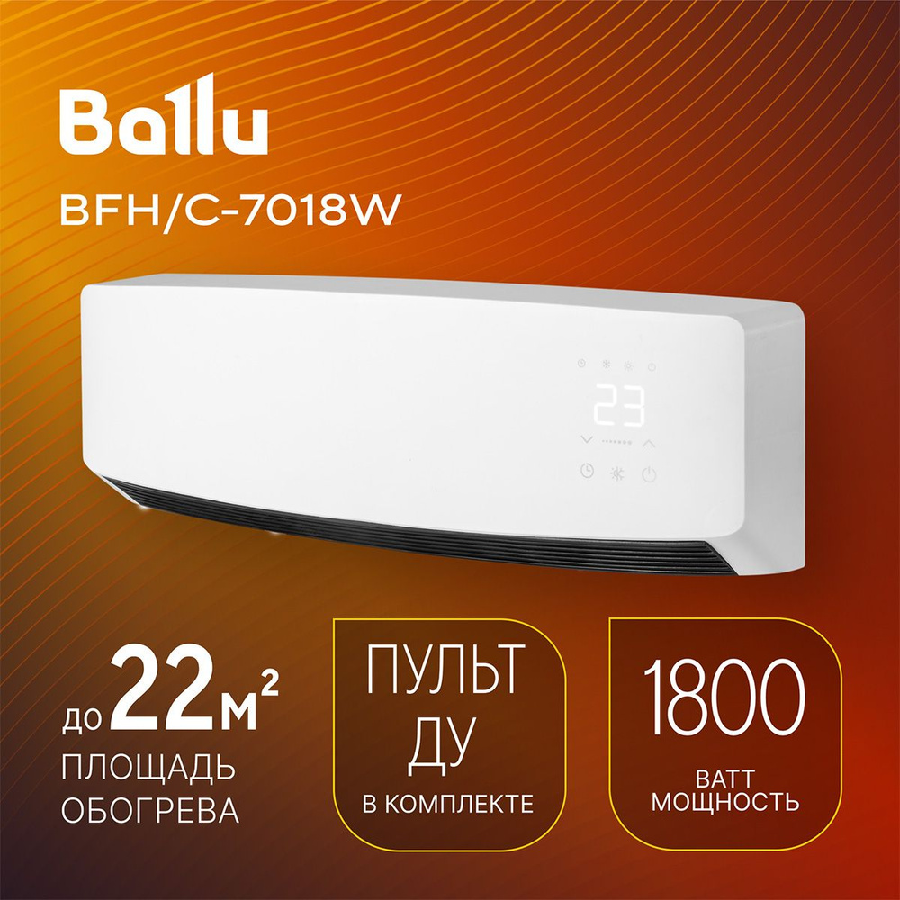 Тепловентилятор настенный Ballu BFH/C-7018W #1