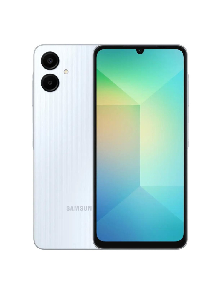 Samsung Смартфон Galaxy A06 EU 4/64 ГБ, голубой #1